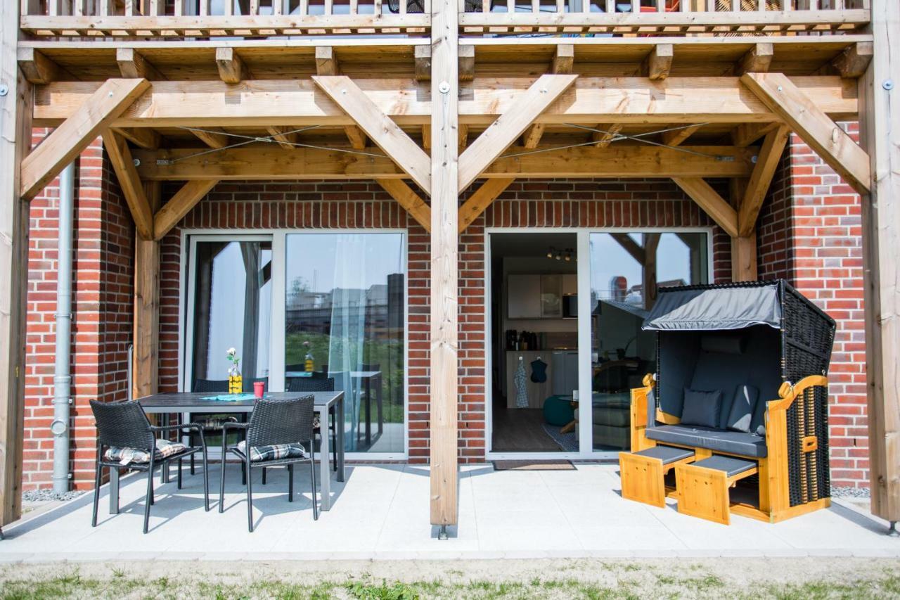 Strandchalet Elmo I in Wremen Exterior foto