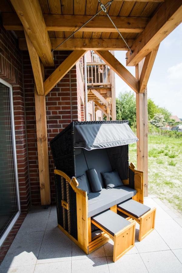 Strandchalet Elmo I in Wremen Exterior foto